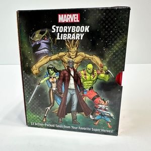 Marvel Storybook Library 12 Book Set Action-Packed Tales of Favorite Superheroes